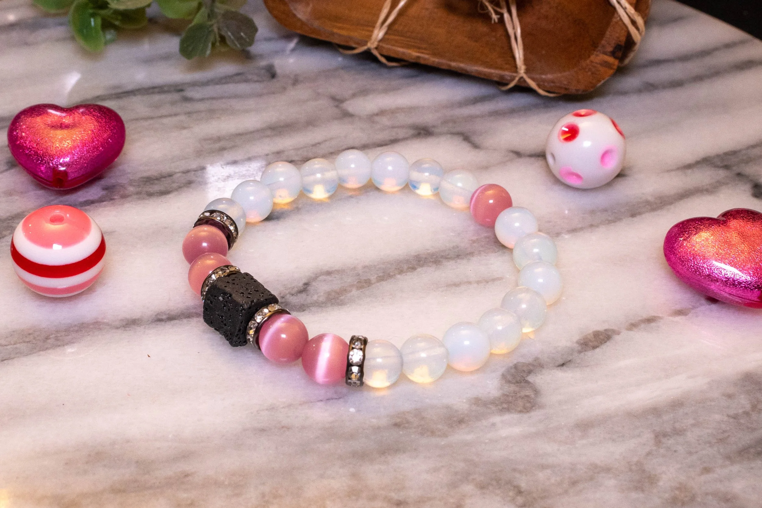 Pink tigers discount eye stone